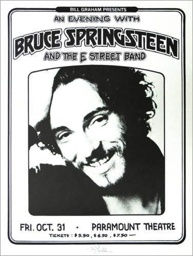 Póster Bruce Springsteen - E Street Band