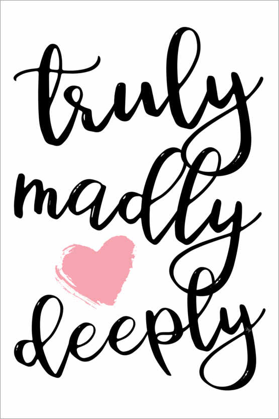 Póster Truly Madly Deeply