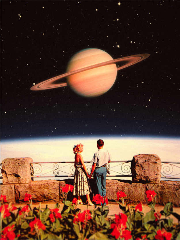 Póster Space Love