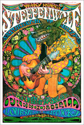 Póster  Steppenwolf - Freedom Hall - Entertainment Collection