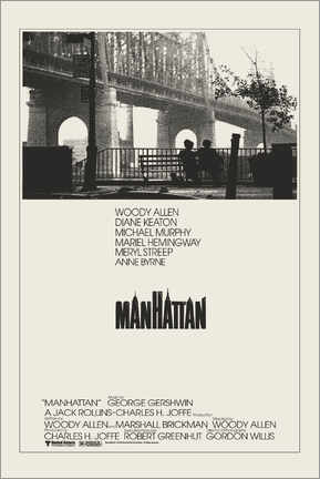 Póster Manhattan (inglês)