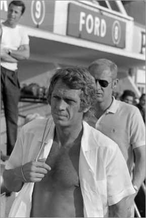 Póster Steve McQueen, Le Mans 1969