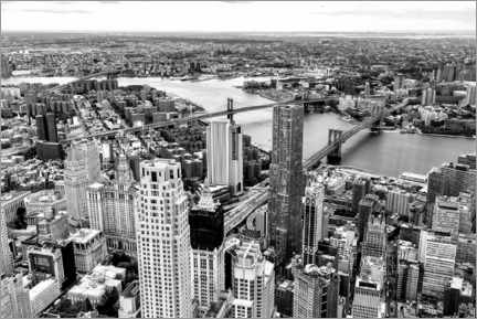 Quadro em acrílico  Paisagem urbana de Nova York - Mike Centioli