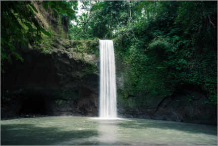 Póster  Cachoeira em Bali - Road To Aloha