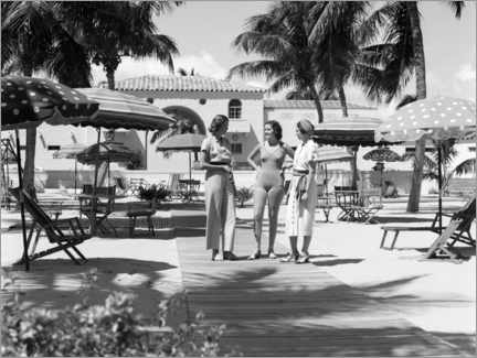 Póster  Club Hotel Miami Beach, Florida, 1930s