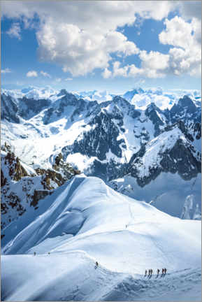Quadro em acrílico  Montanhas em Chamonix, França - Christian Müringer