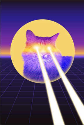 Póster  Laser cat I