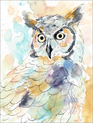 Póster Majestic Owl II