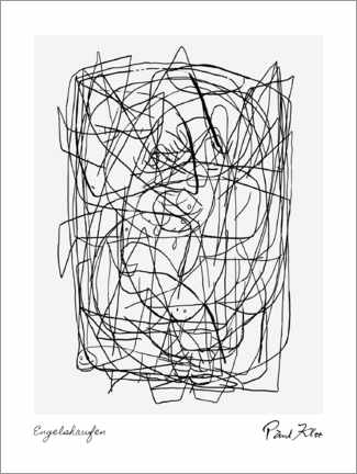 Quadro em acrílico  Angel Cluster - Paul Klee