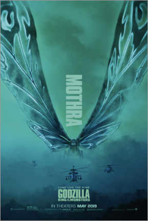 Póster  King Of The Monsters - Mothra