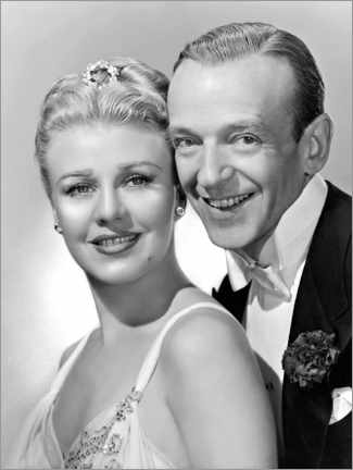 Póster  Ginger Rogers and Fred Astaire, The Barkleys off Broadway 1949