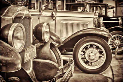 Quadro em PVC  The Old Roaring Twenties Cars II - Martin Bergsma