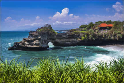 Póster  Sea arch at Tanah Lot Temple, Bali, Indonesia - Russ Bishop