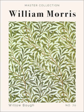 Póster  Willow Bough No. 70 - William Morris