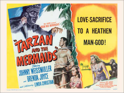 Póster  Tarzan and the Mermaids