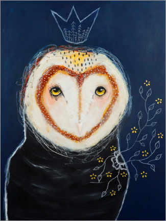Póster  Owl of eternity - Micki Wilde