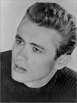 Póster  James Dean, Rebel without a cause, 1955
