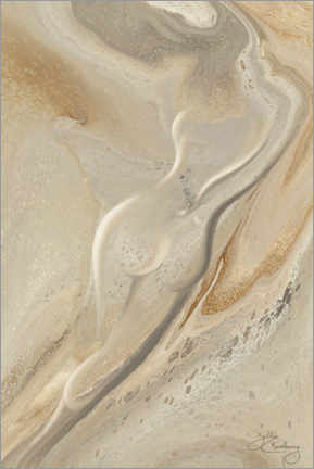 Quadro em alumínio  Dreamweaver, female nude - Isabella Karolewicz