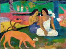 Quadro em acrílico  Arearea - Paul Gauguin