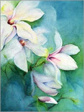Autocolante decorativo  Magnolia Dedudata - Karen Armitage