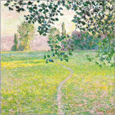 Autocolante decorativo  Paisagem de manhã - Claude Monet