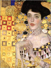 Autocolante decorativo  Retrato de Adele Bloch-Bauer I (detalhe) - Gustav Klimt