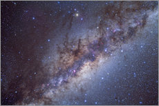 Quadro em plexi-alumínio  The center of the Milky Way through Sagittarius and Scorpius. - Alan Dyer