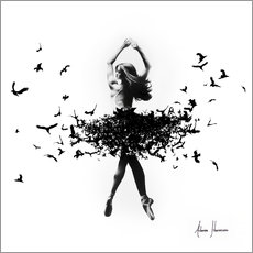 Quadro em acrílico  Free Bird Dance - Ashvin Harrison