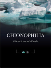 Póster Chionophilia Definition