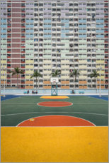 Quadro em acrílico  Urban jungle in Hong Kong - Dennis Fischer