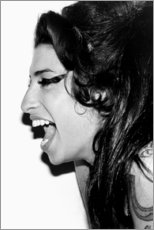 Póster  Amy Winehouse a rir - Celebrity Collection