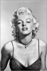 Póster Marilyn Monroe - retrato sexy