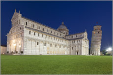 Póster  Catedral e torre inclinada de Pisa - Tobias Richter