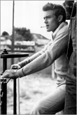 Quadro em PVC  James Dean - Celebrity Collection