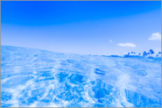 Póster Profundo mar azul