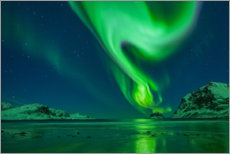 Póster  Aurora boreal - Felix Pergande