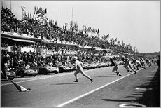 Quadro em PVC  Início das 24 horas de Le Mans, 1963