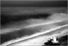 Póster  Praia nublada - Fabio Sola