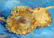 Quadro em plexi-alumínio  Two sunflowers - Vincent van Gogh