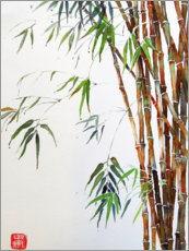 Quadro em acrílico  Bamboo - Brigitte Dürr