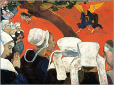 Quadro em plexi-alumínio  Vision After the Sermon - Paul Gauguin