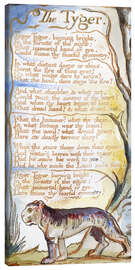 Quadro em tela  The Tyger - William Blake