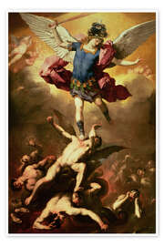 Póster Archangel Michael overthrows the rebel angel