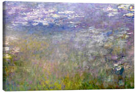 Quadro em tela  Waterlily pond - Claude Monet