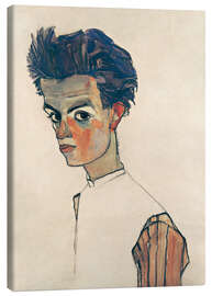 Quadro em tela  Egon Schiele, auto-retrato - Egon Schiele