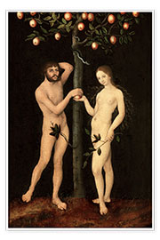 Póster Adam and Eve