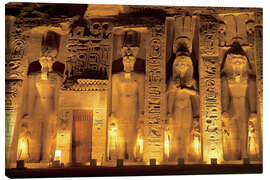 Quadro em tela  Templo de Abu Simbel - Miva Stock