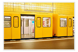 Póster  berlin metro - bildpics