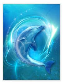 Póster  Dolphin Energy - Dolphins DreamDesign