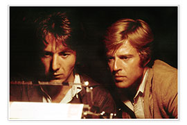 Póster  ALL THE PRESIDENT'S MEN, Robert Redford, Dustin Hoffman, 1976
